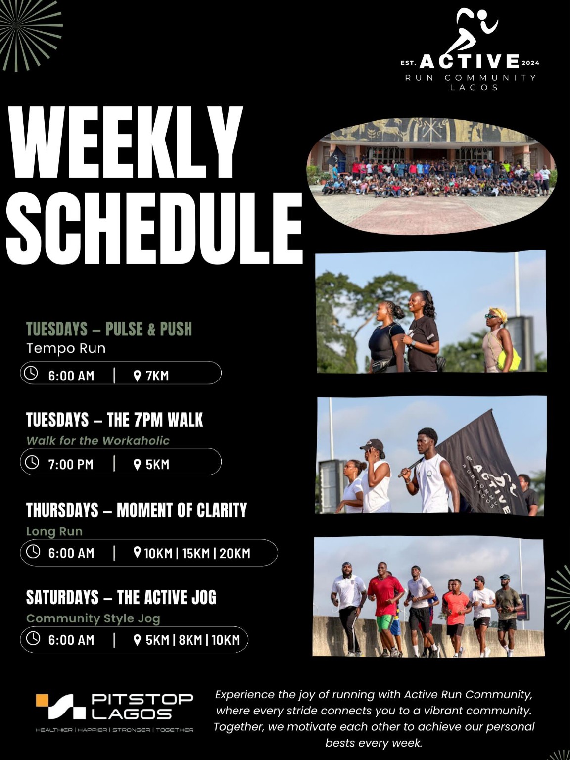 Active Run Lagos community